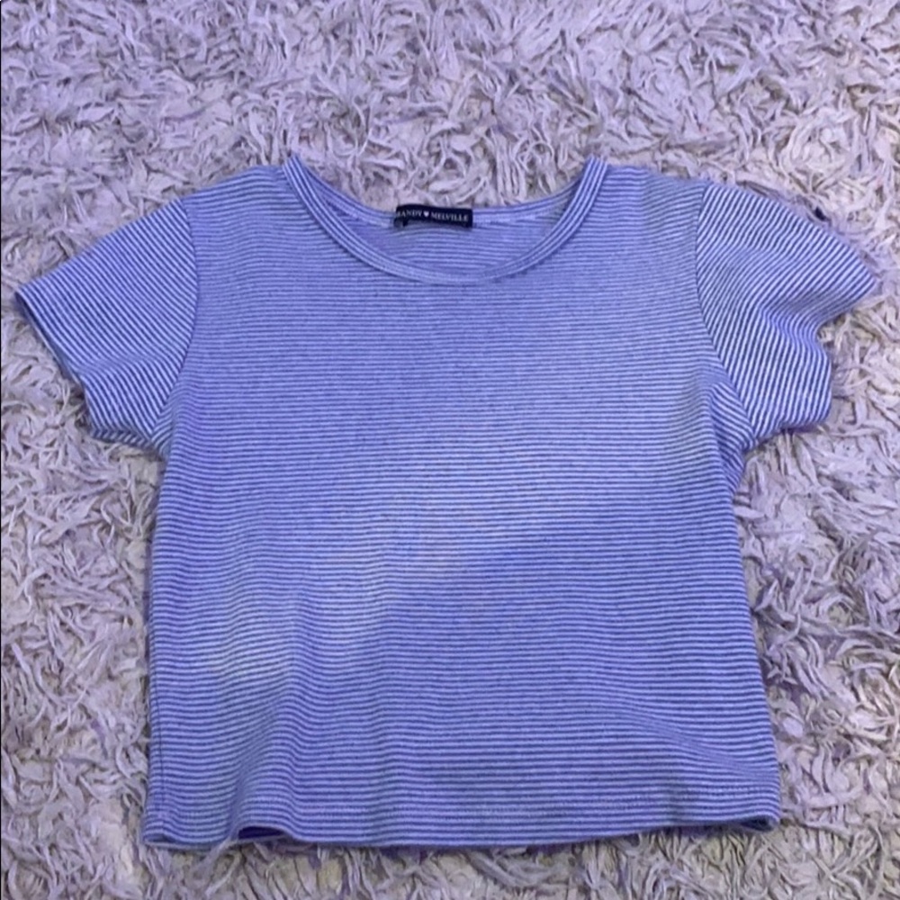 Cropped brandy melville shirt.